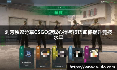 刘芳独家分享CSGO游戏心得与技巧助你提升竞技水平